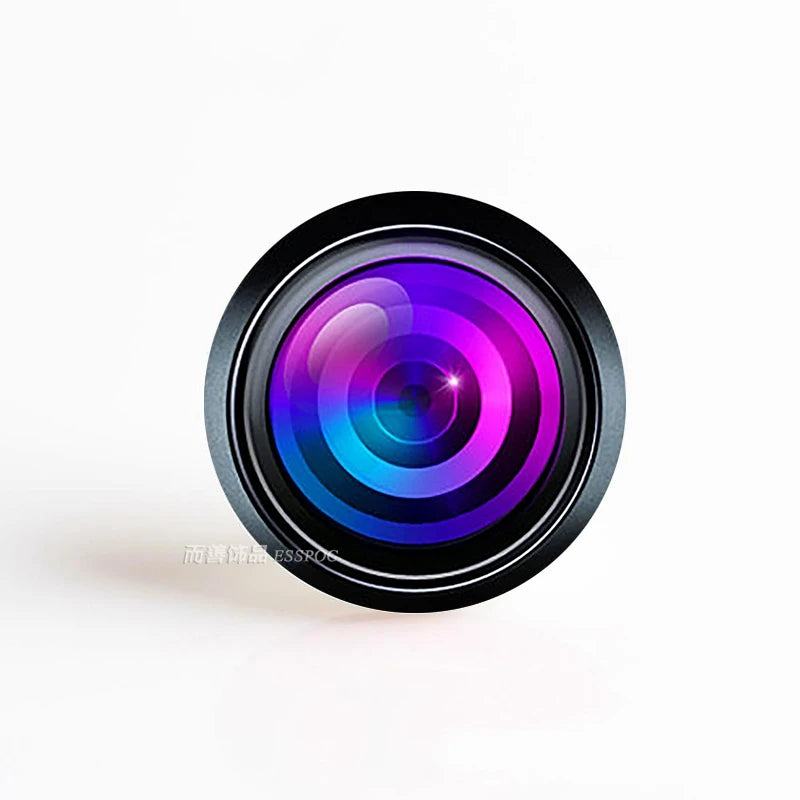 5Pcs 25mm Camera Lens Photo Print Glass Cabochon DIY Jewelry Pendant Supplies Handmade Cameo Accessories Set