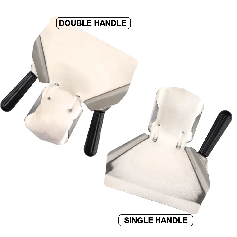 Stainless Steel Baking Tool Shovel - Ideal for Popcorn, French Fries, and Hamburgers - A Must-Have Kitchen Gadget