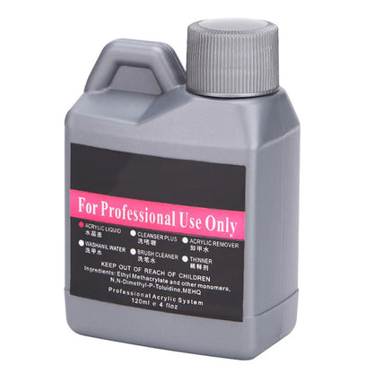120ml EMA Acrylic Liquid Monomer for Nails Crystal Nail Art Extension Dipping Carving Professional Nail Supplies