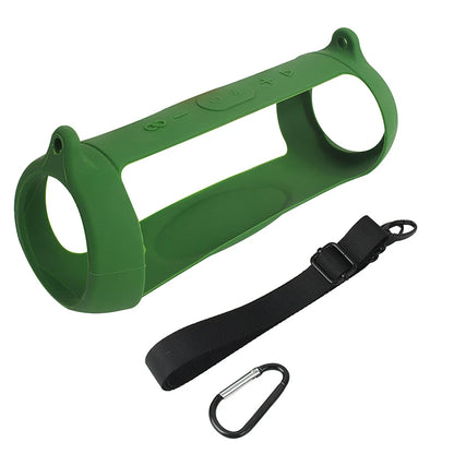 # ZOPRORE JBL Charge 5 Silicone Case Cover - Outdoor Travel Protective Skin with Strap and Carabiner