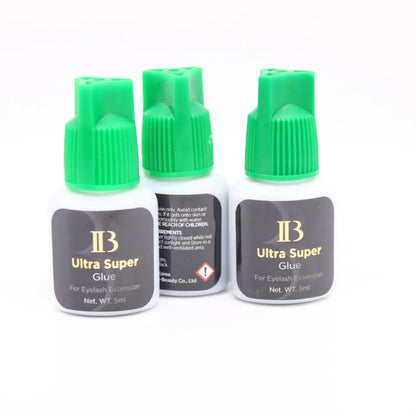 5ml IB Ibeauty Ultra Super Glue — Professional Korea Eyelash Extension Adhesive, Fast-Drying Strong Lashes Glue (1PCS)