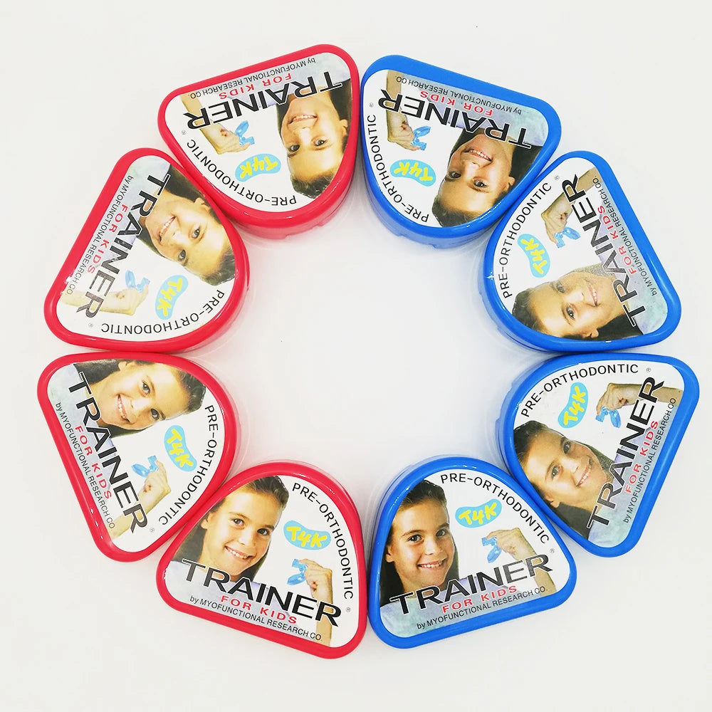 T4K Children’s Dental Tooth Trainer – Orthodontic Appliance for Kids Teeth Alignment, Soft & Hard Braces Mouthpieces