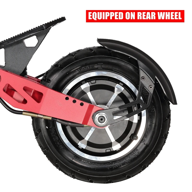 Universal Electric Scooter Front & Rear Fenders - 10-Inch Mudguards for SPEEDUAL LITE, APOLLO GHOST, VDM & Kaabo Mantis