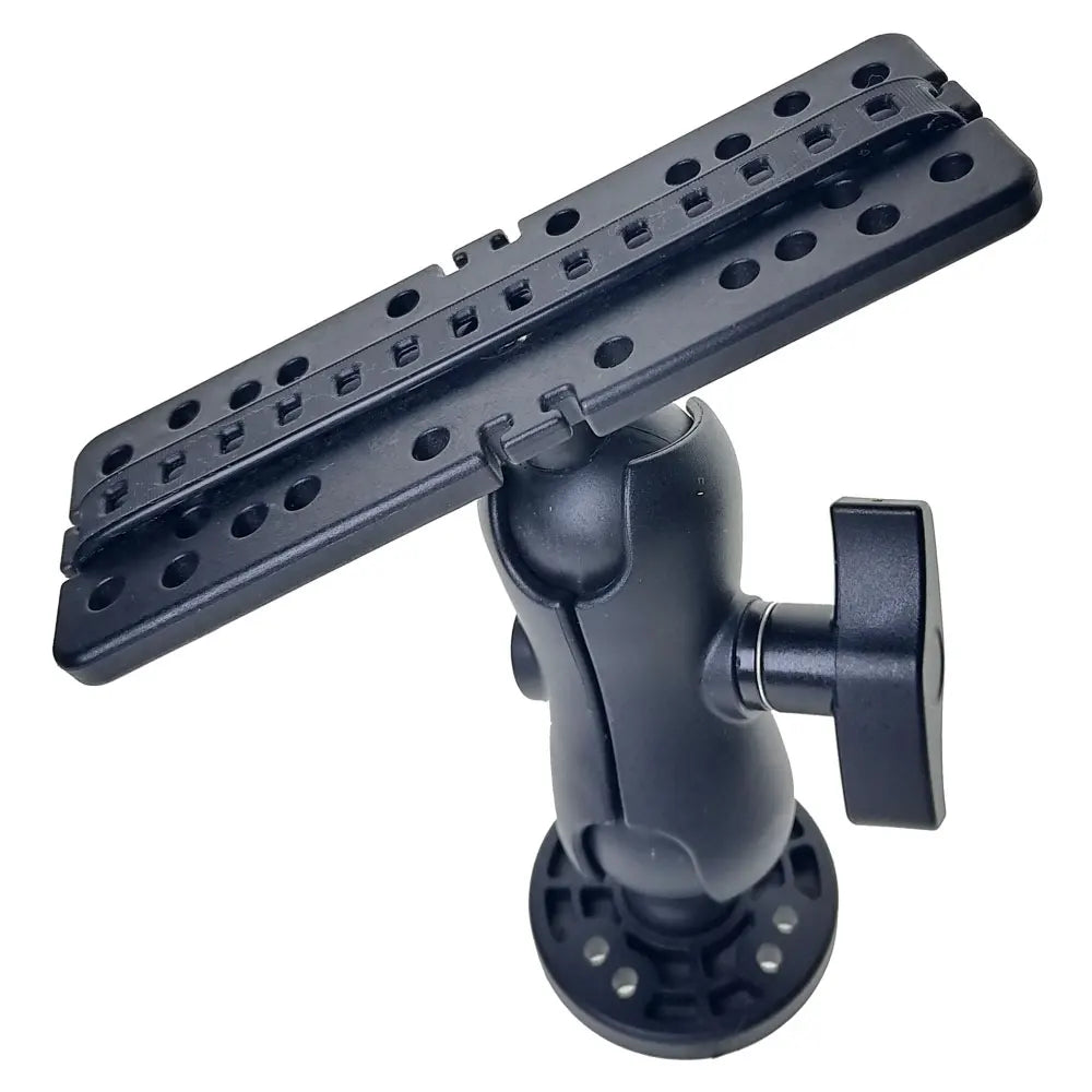 1/2 Pcs Kayak Fish Finder Mount Base – Rotating Electronic GPSMAP Plate Support for Marine Boat, Dinghy, and Canoe
