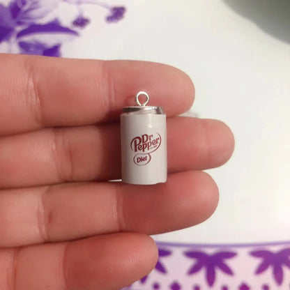 Cola Charms - 10pcs Mini Drink Pendants for DIY Earrings, Bracelets & Phone Accessories