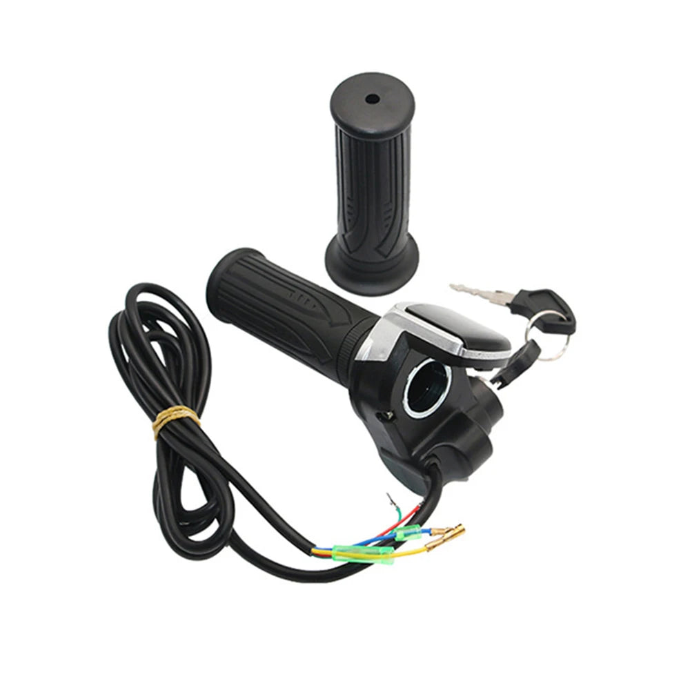 Electric Bike Twist Throttle - 36V 48V Grip Speed Display Controller For E-Bikes And Scooters