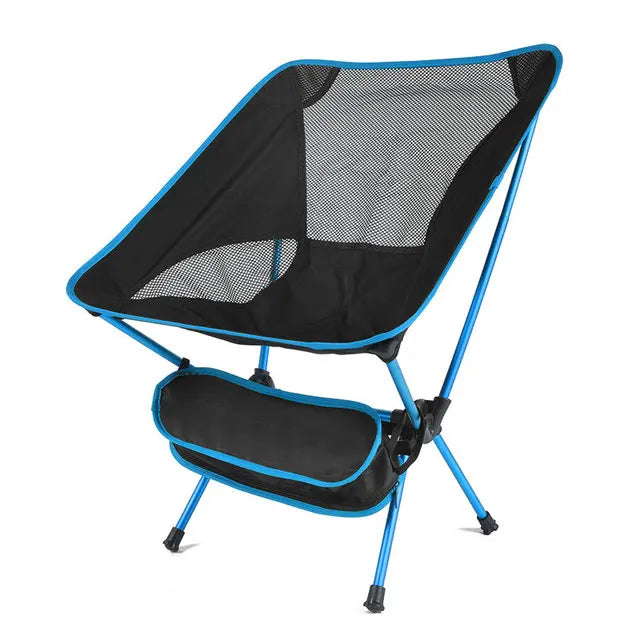 Ultralight Folding Chair – Portable Detachable Seat for Fishing, Camping, BBQ, Garden & Hiking