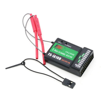 Flysky FS-GT5 2.4G 6CH Transmitter – FS-BS6 Receiver with Built-in Gyro & Fail-Safe for RC Car & Boat