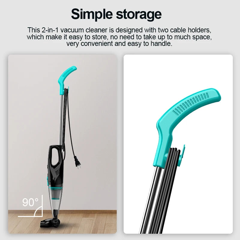 INSE R3S Corded Handheld Vacuum Cleaner – 16Kpa Suction, 6M Long Cord, Ideal for Car & Hard Floor Cleaning