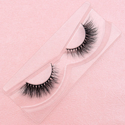 Visofree 3D Mink Eyelashes – Thick Handmade Full Strip Cruelty-Free False Lashes for Makeup M56