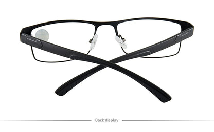 High-Quality Stainless Steel Reading Glasses for Men & Women – Fashion Presbyopic & Anti-Blue Light Eyewear
