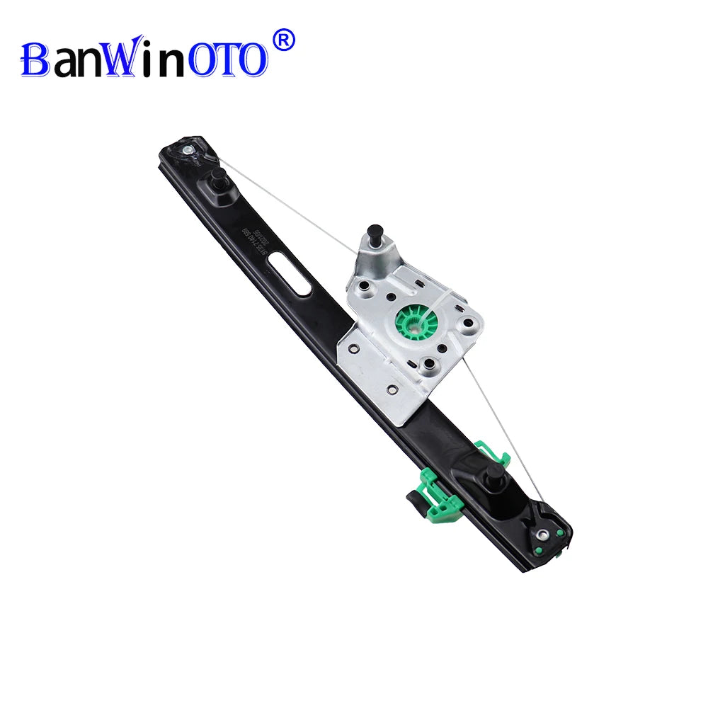 BMW E90 E91 Rear Power Window Regulator Without Motor - Replacement Part 51357140589 / 51357140590 for 323i, 325i, 328i, 330i, 335i and M3