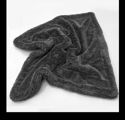 SEAMETAL 1200GSM Microfiber Car Wash Towel – Double-Sided Ultra Absorbent Cleaning & Drying Cloth