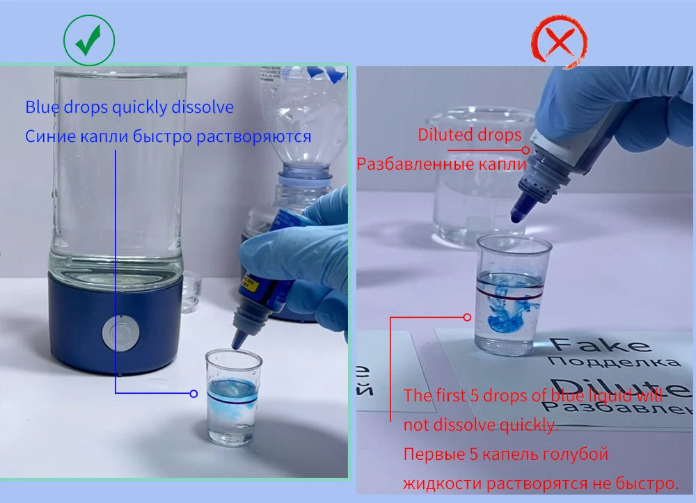 BlueVida SPE&PEM Hydrogen Water Generator - High Concentration, 2 Work Modes & Self-Cleaning, Hydrogen Absorption