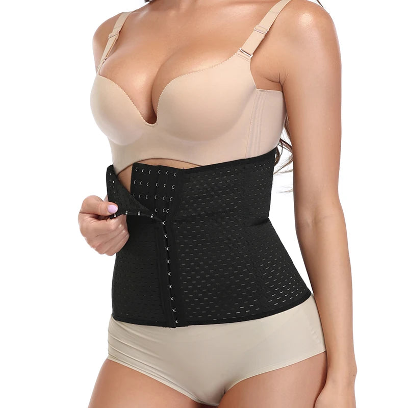 Plus Size XS-5XL Steel Boned Waist Trainer Corset for Women – Postpartum Shapewear Bustier Cinta Modeladora