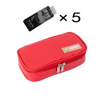 Mega Insulin Cooler Box – Portable Medium-Sized Insulated Travel Case for Diabetics with Nylon Fabric & Aluminum Foil Lining