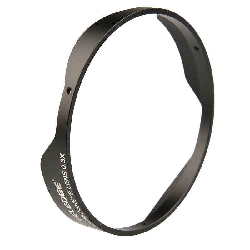 Vlogmagic 0.3X HD Ultra Fisheye Lens Adapter with Hood – 37mm/43mm Low-Dispersion Glass for Video Cameras & Camcorders