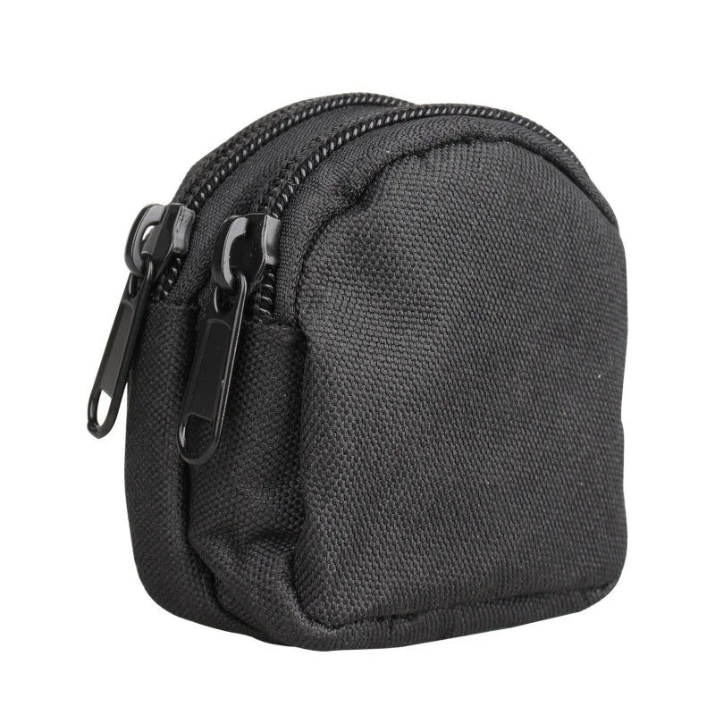 Tactical Molle Waist Bag EDC Mini Wallet Key Purse - Outdoor Storage Pouch for Hunting, Camping, Hiking