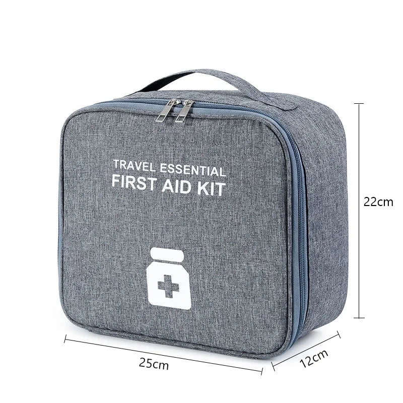 Mini Portable Medicine Storage Bag — Travel First Aid Organizer for Camping, Emergency, and Survival, Pill Case