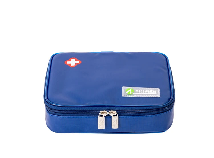 Mega Insulin Cooler Box – Portable Medium-Sized Insulated Travel Case for Diabetics with Nylon Fabric & Aluminum Foil Lining