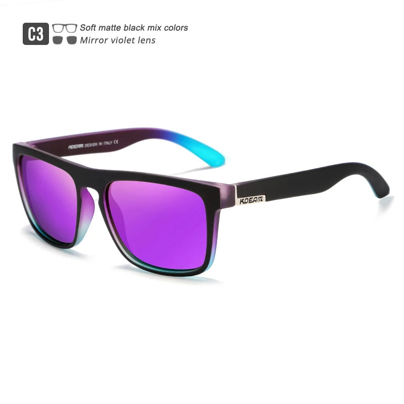 KDEAM Men’s Polarized Photochromic Night Sight Driving Sunglasses UV400 – New KD156 Colors CE Certified
