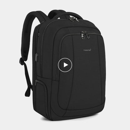 Lifetime Warranty Men’s Laptop Backpack – Anti-Theft Travel & School Bag for 14-17.3 Inch Laptops, Male Knapsack