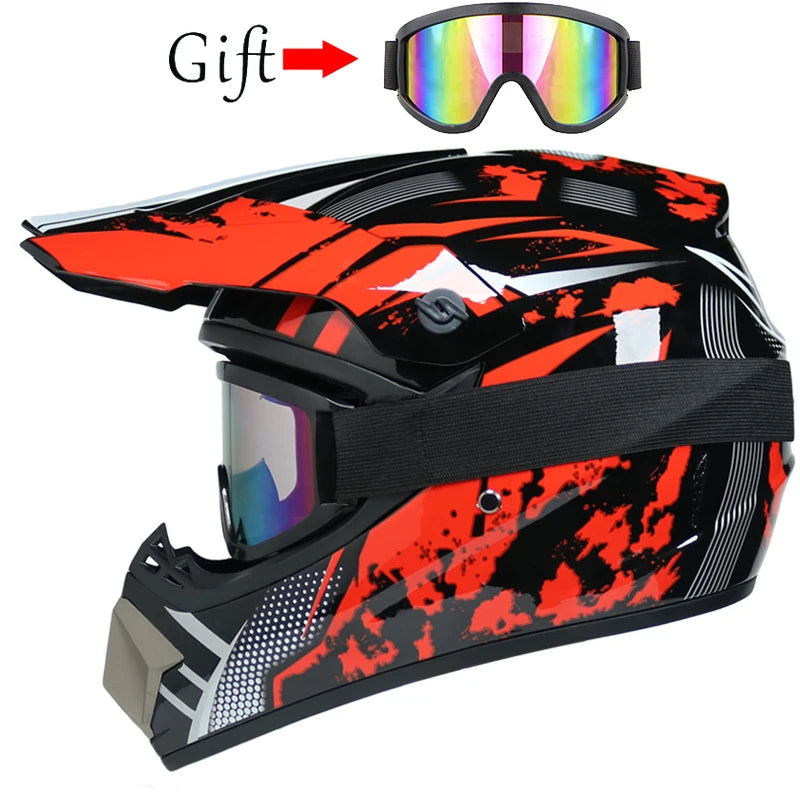 Children's Off-Road Motorcycle Helmet - Bike Downhill AM DH Cross & Motocross Capacete Casco for Kids