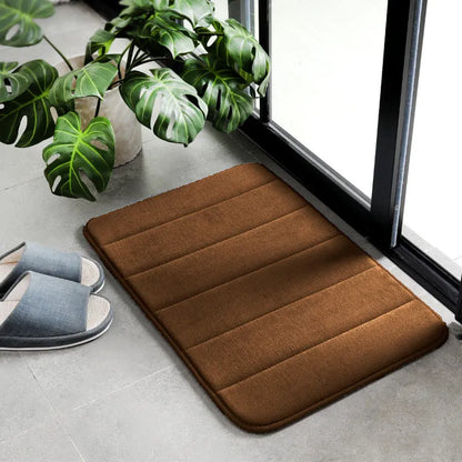 Water Absorption Anti-Slip Bath Mat Set - Bathroom, Toilet, Living Room, Bedroom Floor Carpet (1PC/3PC)