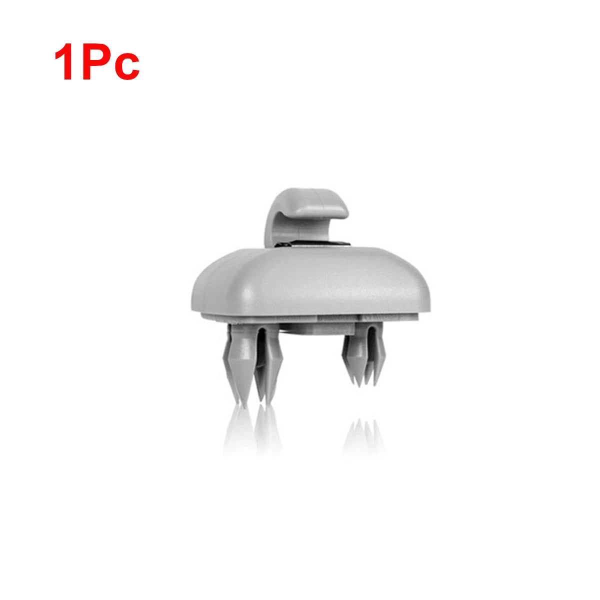Audi Interior Sun Visor Hook Clip Replacement – 8E0857562A / 8U0857562 for A1 A3 A4 A5 A7 Q3 Q5 S4 S5 (Grey/Black/Beige)