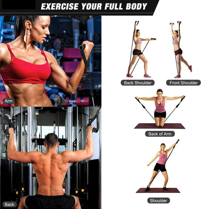 300lb Booty Resistance Band Set – Elastic Workout Harness for Home, Gym, Training & Dumbbell Exercises