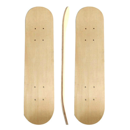 43cm Maple Skateboard Deck – Blank DIY Hand-Painted Decorative Board for Adults & Kids, Double Rocker