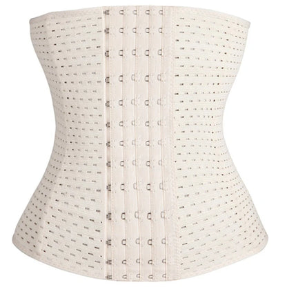 Plus Size XS-5XL Steel Boned Waist Trainer Corset for Women – Postpartum Shapewear Bustier Cinta Modeladora