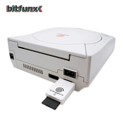Bitfunx DC SD/TF Card Adapter Reader V2 – Compatible with SEGA Dreamcast & CD, Supports DreamShell Boot Loader