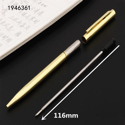Luxury Gold Ballpoint Pen – Premium Fine Point Writing Pen for Business, Office & School Use