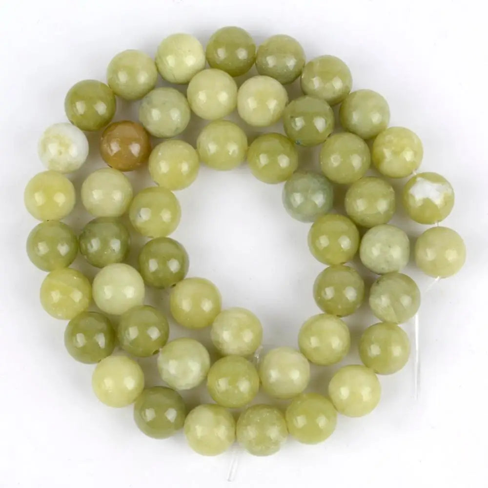 Natural Gemstone Spacer Beads - Tiger Eye, Amazonite, Lava, Turquoise & Agate Loose Beads for DIY Jewelry Bracelets