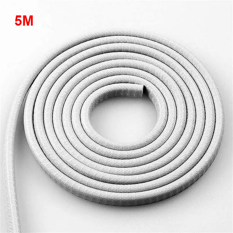 2/5/10M Car Door Edge Protector Strip - Anti-Collision Scratch Guard Trim with Steel Reinforcement for Auto Styling & Vehicle Protection
