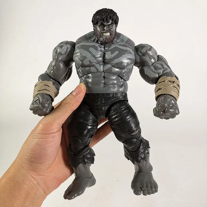 Gray Red Hulk Collectible Action Figure – Model Doll Decoration Toy