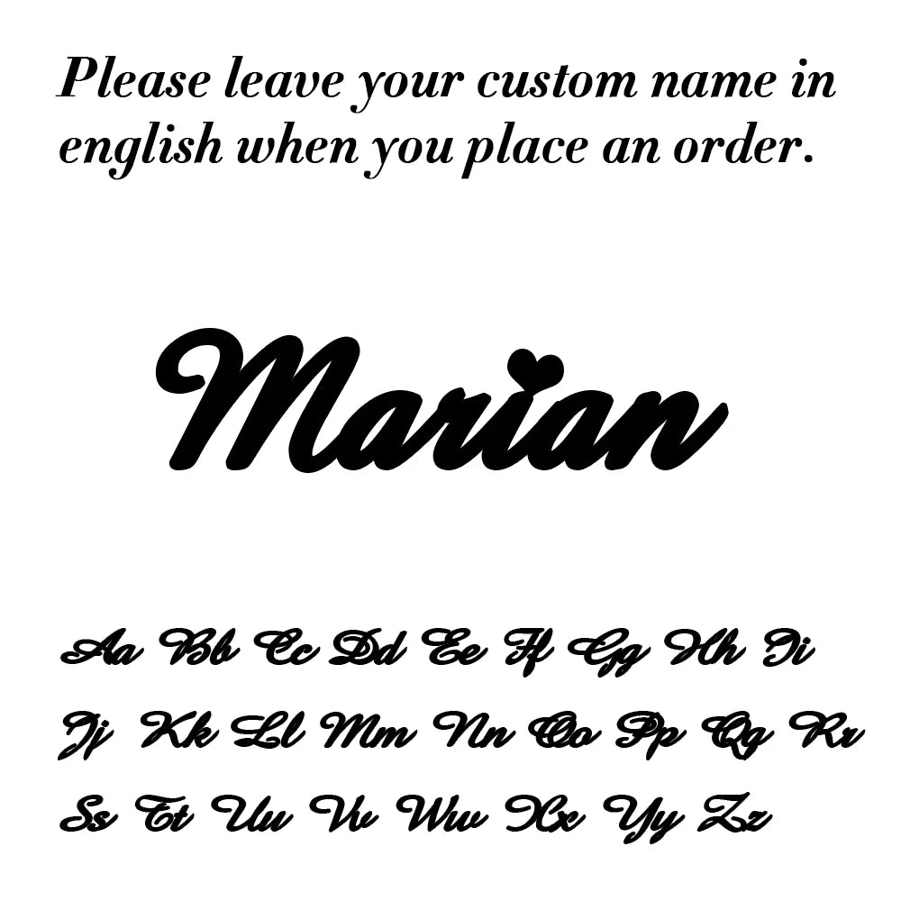 Sipuris Custom Name Necklace - Personalized Gold Stainless Steel Choker Jewelry Gift for Women & Men Wedding Style