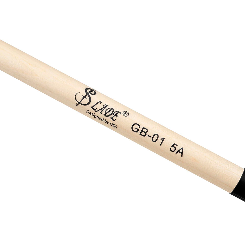 SLADE 5A Maple Drumsticks – Professional Wooden Percussion Mallets, 5 Colors