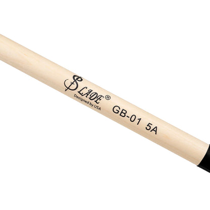 SLADE 5A Maple Drumsticks – Professional Wooden Percussion Mallets, 5 Colors