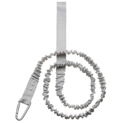 Adjustable Paddle Leash — Kayak & Surfboard Ankle Rope with Elastic Lanyard and Safety Carabiner