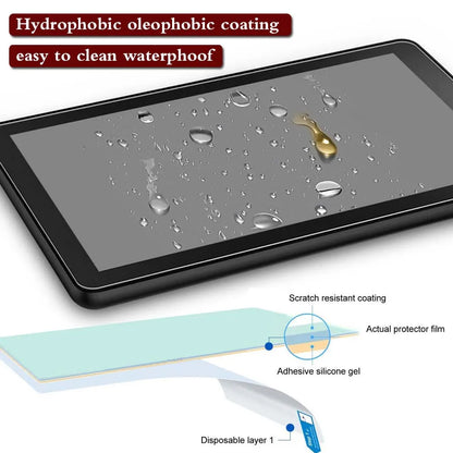 Tempered Glass Screen Protector for Huawei MediaPad T5 10/10.1 Inch – HD Anti-Fingerprint & Waterproof Film