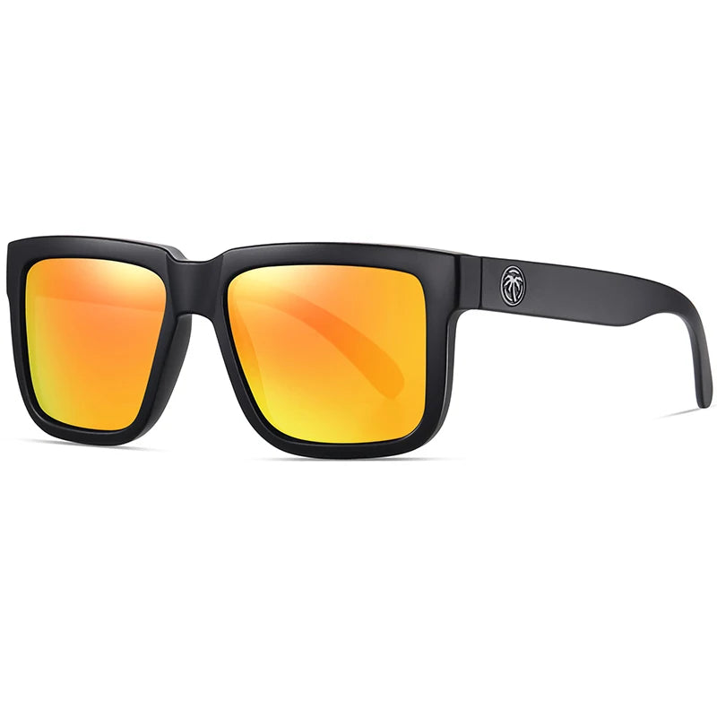 2024 New Heat Wave Luxury Polarized Sunglasses – Square Conjoined Lens, UV400 Protection for Men & Women