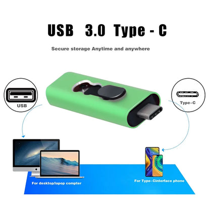 2-in-1 USB 3.0 Type-C OTG Flash Drive – High-Speed Pen Drive 32GB to 256GB