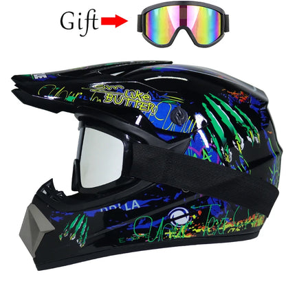 Children's Off-Road Motorcycle Helmet - Bike Downhill AM DH Cross & Motocross Capacete Casco for Kids