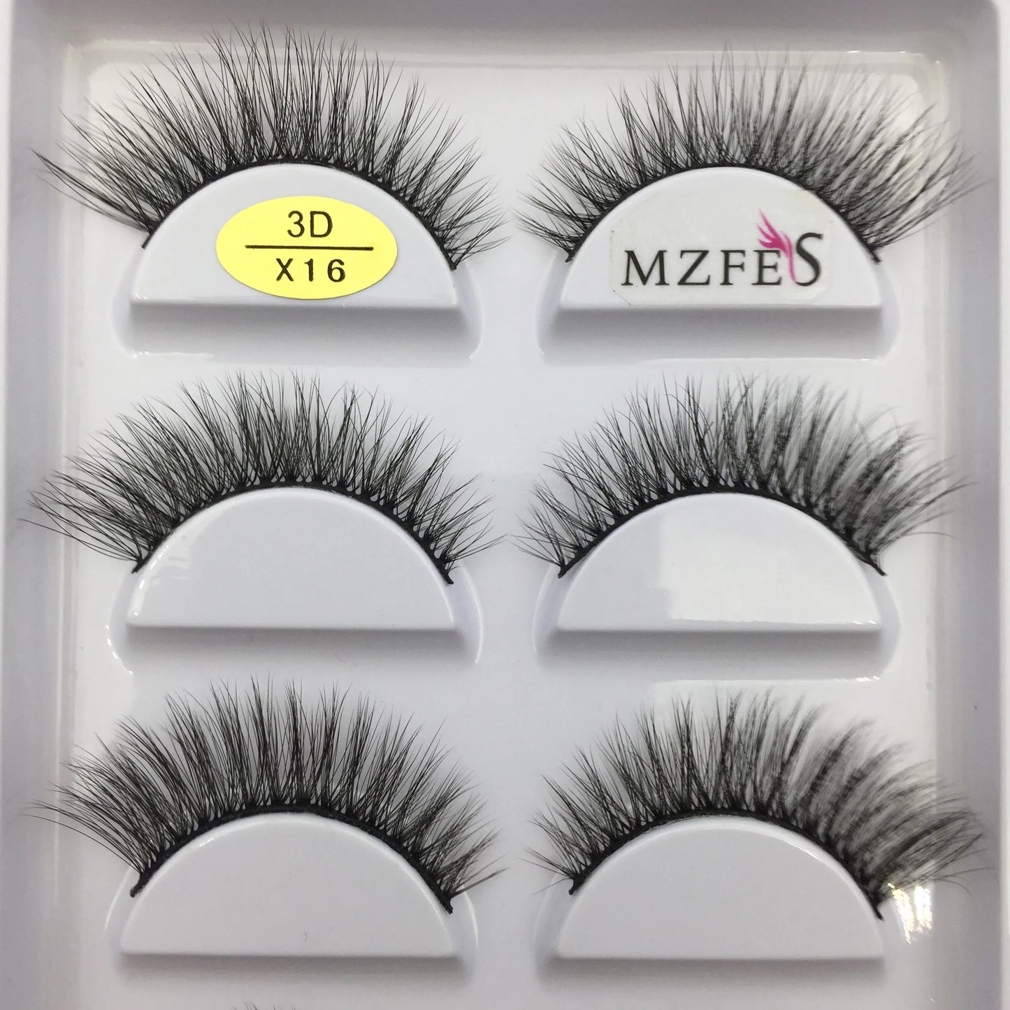 38 Styles 5 Pairs 3D Mink False Eyelashes – Natural Fake Lashes Makeup Beauty Tools