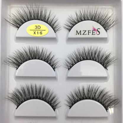 38 Styles 5 Pairs 3D Mink False Eyelashes – Natural Fake Lashes Makeup Beauty Tools