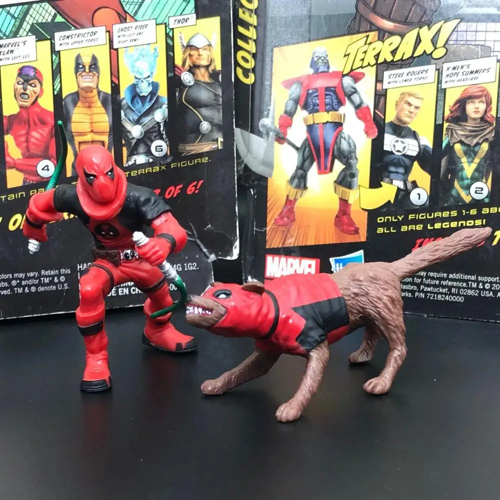 MU Universe 3.75" Action Figure - Warmachine, Human Torch, Spidey, Vision, Deadpool & Dogpool Collectible Figures