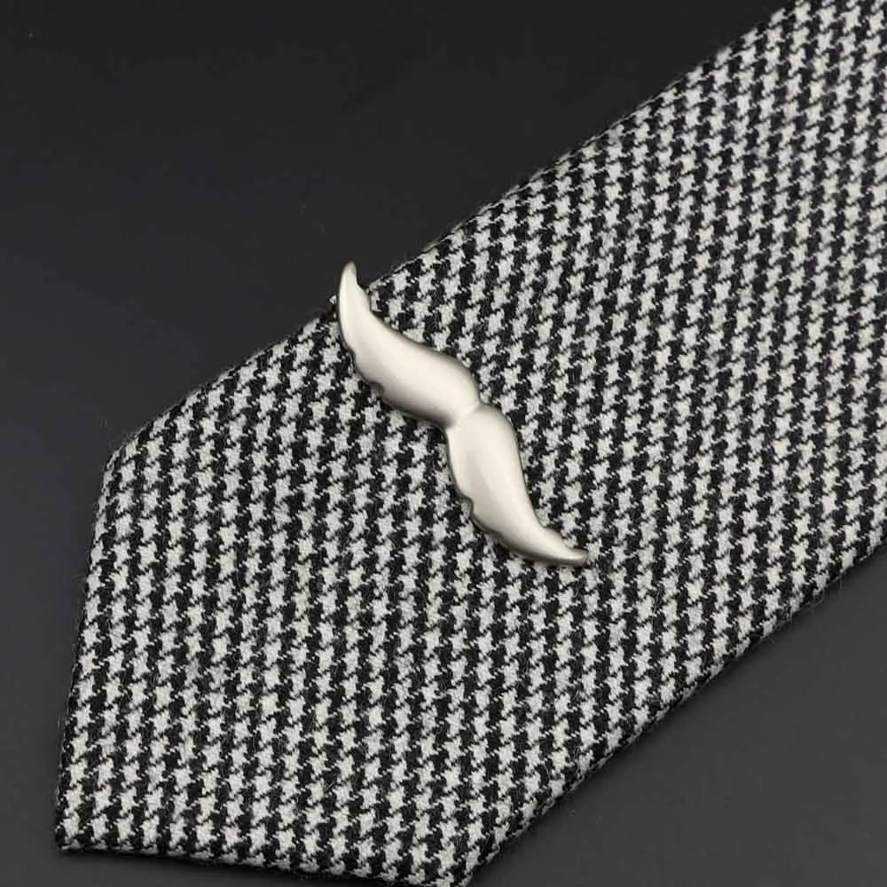 Men’s Stainless Steel Tie Clip - Car Airplane Fork Spoon Shape Necktie Pin Gift Accessory