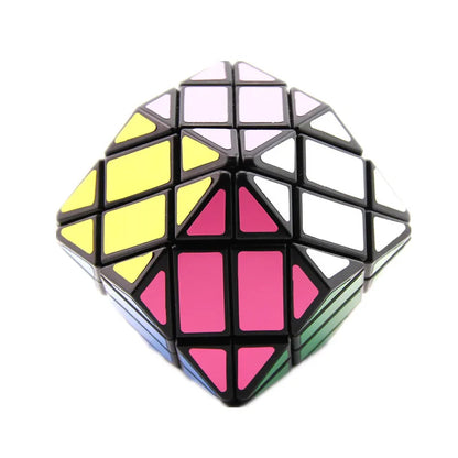 Rhombohedral Dodecahedron Magic Cube - Megaminx Speed Puzzle Educational Brain Teaser